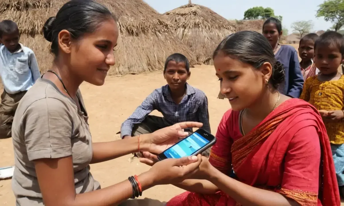 Phone donations bridge the knowledge gap and empower marginalized communities